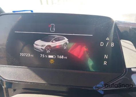 2022 Volkswagen Id.4 Pro из США, поврежденный, VIN WVGRMPE21NP062841